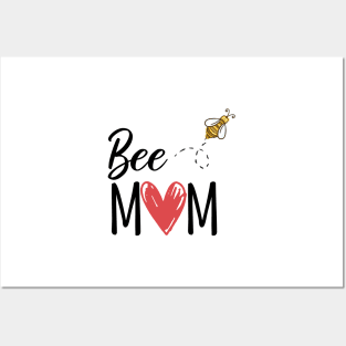 Bee Mom Beekeeping Mother Posters and Art